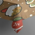 thumbnail image 3 of Rectangle Table Cover Winter Christmas Snowman Table Cloth,Pattern Foldable Table Cloths for Picnic Catering Halloween Fall Thanksgiving Christmas, 3 of 5