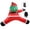 Multicolor, variant on 5.9ft Climbing Santa Blow Up Yard Decoration Prelit LED Christmas Inflatable Outdoor Hanging Santa Claus Decor with Present Bag for Yard Wall Garden Window, 5.9' / 1.8 m