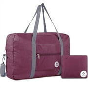 For Spirit Airlines Personal Item Bag 18x14x8 Foldable Travel Duffel Bag Underseat Tote Carry on Luggage Duffle Overnight with Shoulder Strap