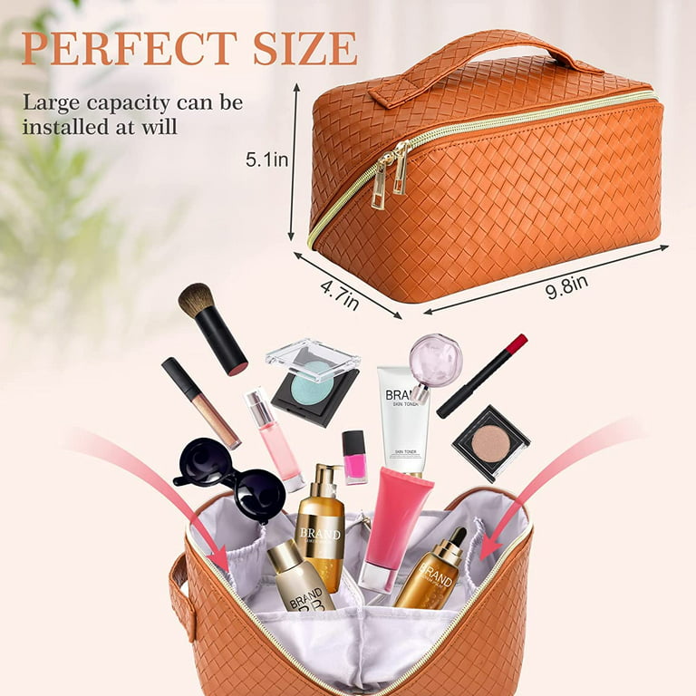 Large Capacity Travel Makeup Bag for Women, Portable Cosmetic Bag, Popular  Waterproof Cosmetic Bag, Travel Makeup Bag with Handle, Portable Wash Bag