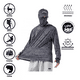 thumbnail image 3 of Playera De Pesca Para Hombre Secado Rápido - Upf 50+ - Color Gris Oscuro, 3 of 7