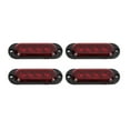 thumbnail image 3 of Luces laterales para camiones LucesLuz estroboscópica para automóvil, 4 LED IP65 Luces laterales impermeables para camiones 3000K para automóviles para camiones para remolques, 3 of 8