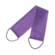 thumbnail image 4 of Paño exfoliante para ducha, toalla exfoliante para hombres y mujeres, limpieza profunda con asas, esponja de red africana de secado rápido, corporal. Púrpura, 4 of 10