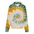 thumbnail image 5 of Bovemsi Sweatshirt for Women Long Sleeved Tie Dye Printed Casual Sportswear With Pockets Comfort Hoodie, 5 of 7