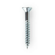 Hillman Wood Screws, #8 x 1, Steel, Zinc, Interior Screws, Phillips, Silver, 22 pack