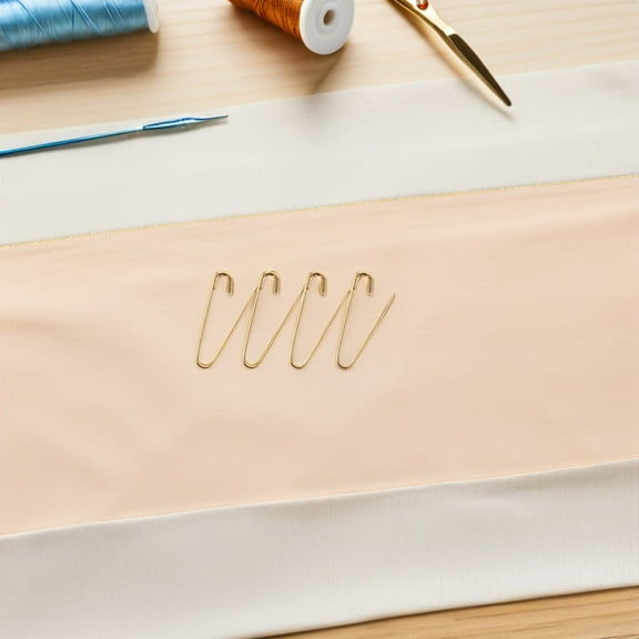 Tineasur Golden Iron Safety Pins for Crafting and Sewing, Secure U-Shape, Durable and Portable, 1000Pcs