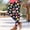 A101 Black, variant on Xdegoge Casual Workout Leggings for Women High Waisted Stretchy Tummy Control Heart and Egg Pattern Yoga Tights Athletic Fitness Spring Pants