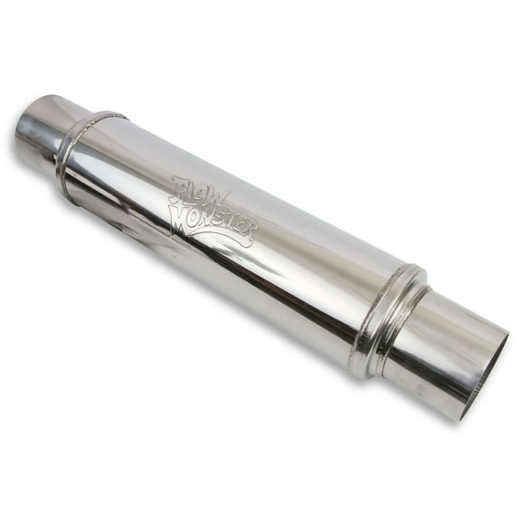 FlowMonster 14419-Fm FlowMonster 409Ss Round Case Absorption Muffler