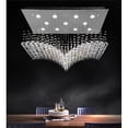 thumbnail image 2 of CWI Lighting Twinkle 11 Light Flush Mount With Chrome Finish, 2 of 4