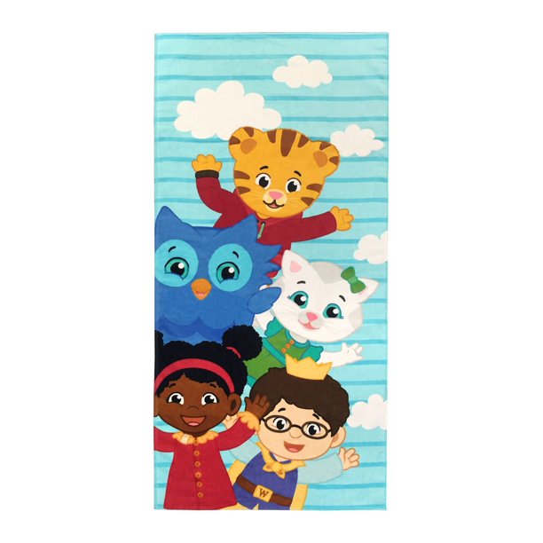 Daniel Tiger Friendly Neighbors Beach Towel