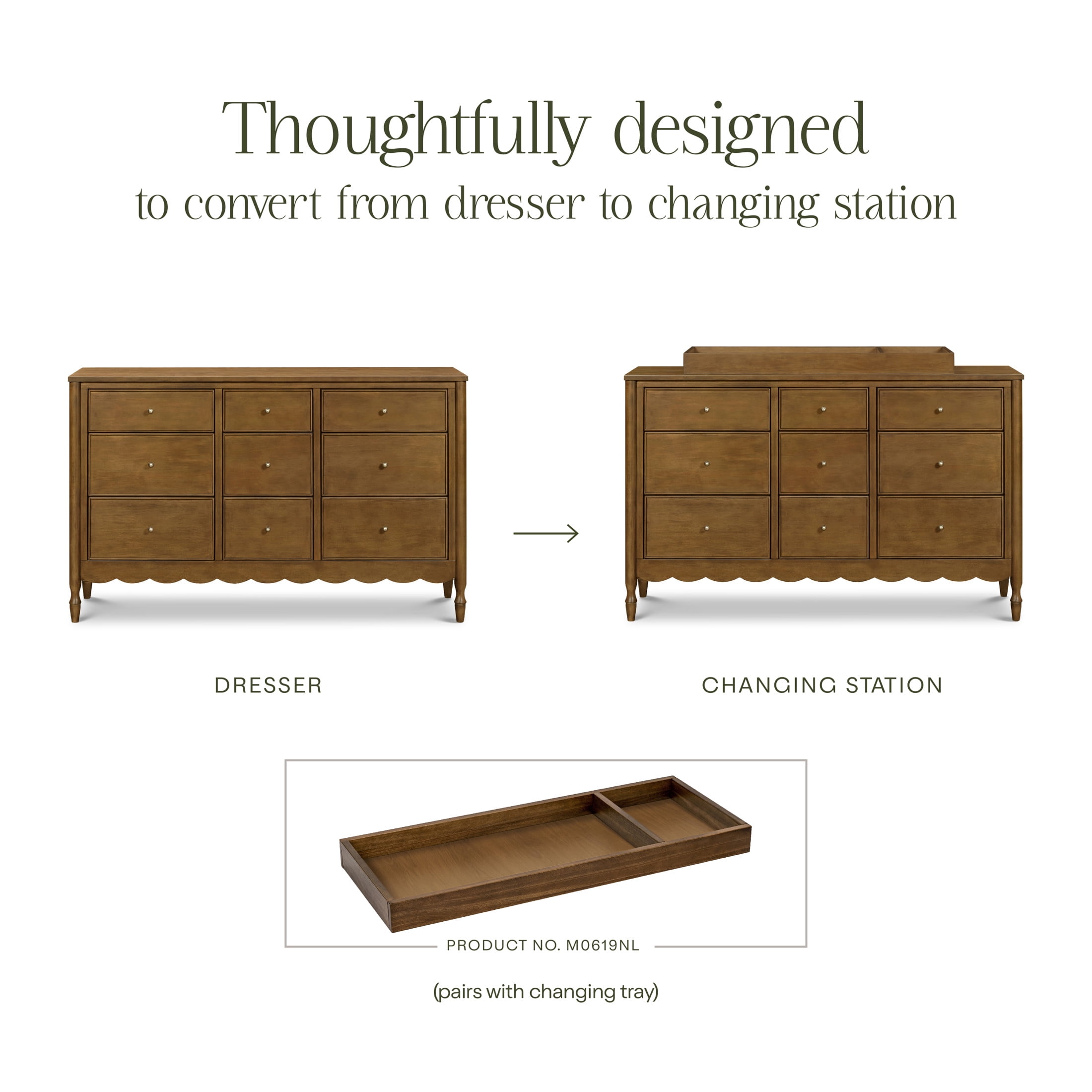 Namesake Ambrosia 9-Drawer Assembled Dresser