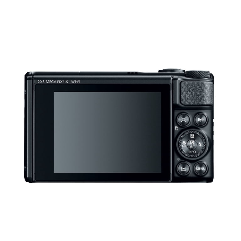 Canon, Digital Camera, 20.3MP, 40x Zoom, 4K Video, Wi-Fi - Walmart.com