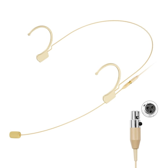 Micrófono de Diadema KIMAFUN Beige Compatible con AKG