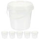 thumbnail image 4 of 6pcs Food Grade Ice Cream Storage Bucket Thick Plastic Transparent Refrigerator Bucket, 4 of 5