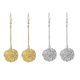 thumbnail image 1 of BESTYASH 2Pares De Aretes Colgantes De Hierro Con Y Material Ecoamigable Para Mujer, 1 of 8