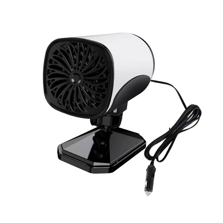 12V 150W Car Heater Vehicle-Mounted Electric Heating Fan，Portable 2 in 1  Multifunctional Car Windshield Defrost Defogger&Fast Heating Keep