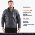thumbnail image 4 of RefrigiWear Extreme Sweater Jacket - 10°F Comfort, Insulated, Windproof, Water-Repellent, Durable Workwear for Extreme Cold Weather, 4 of 7