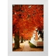 thumbnail image 3 of Alan Hausenflock 4x24 White Modern Wood Framed Wall Art Titled - Small Town Autumn I, 3 of 5