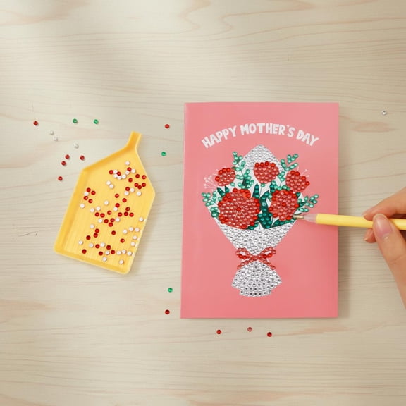 DIY Art Card Arts and Crafts Kit, 11 Pieces, Mother's Day by Way To Celebrate