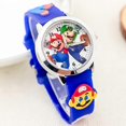 thumbnail image 2 of Cartoon Kids Super Mario Doll Watch Student Watch, 2 of 2