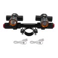 thumbnail image 2 of Faros Delanteros Para Manillar De Patinete, Luces Delanteras De Bicicleta Recargables Por USB De aleación De Aluminio Para Diámetros De Poste De 45-52mm/1,77-2,05 Pulgadas, 2 of 7