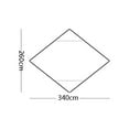 thumbnail image 4 of Ultralight Waterproof Camping Tarp:for Instant Shade & UV Protection Canopy!, 4 of 12