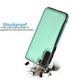thumbnail image 5 of Cases for Galaxy A12 5G / Galaxy A11 A21 4G, Njjex Leather Flip Wallet Card Holder Case Cover for Samsung Galaxy A12 5G / Galaxy A11 A21 4G, Turquoise, 5 of 10