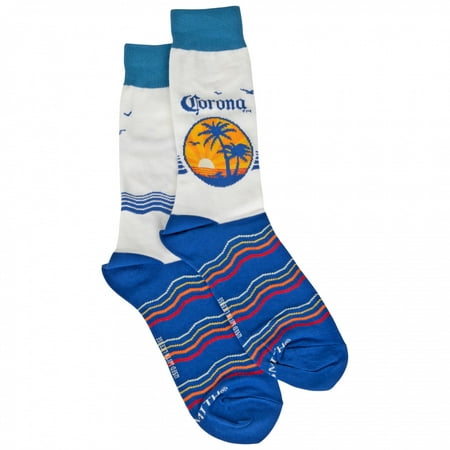 

Corona Extra Summer Beach Scene Men s Socks
