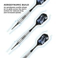 thumbnail image 2 of Ergode Underground Soft Tip Darts - Tungsteel-Brass Alloy Barrel, Front-Weighted, Grip-Enhancing Grooves, Locking Holes, 4 Striking Designs, 2 of 2