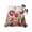 DarkRed, variant on Twin Flat Sheet 66"x96", Green Spring Floral Soft Lightweight Bedding Flat Sheets Only, Summer Botanical Tulip Vintage Brushed Microfiber Top Bed Sheet, Breathable StainResistant Bedsheets