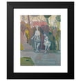 thumbnail image 2 of Jakob Weidemann 12x14 Black Modern Framed Museum Art Print Titled - Paradise and Jump Rope (1951), 2 of 5