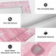 thumbnail image 6 of Pink Coastal Outdoor Rug for Patio/Deck/Porch, Non-Slip Large Area Rug 5 x 7 Ft, Summer Ocean Sea Ombre Starfish Corals Indoor Outdoor Rugs Washable Area Rugs, Reversible Camping Rug Carpet Runner, 6 of 8