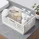 thumbnail image 5 of Caja de Almacenamiento Plegable, Cesta, Contenedor de Cosméticos, Soporte de Escritorio, Uso Doméstico, Escritorio Escolar, Caja de Almacenamiento Rosa, 5 of 5