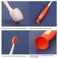 thumbnail image 3 of 2 uds., Cepillo de dientes para niños, cerdas suaves, cepillos de dientes manuales Eccomum  Cepillo de dientes, 3 of 5