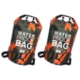 thumbnail image 1 of 2x Mochila impermeable, bolsa seca, correa ajustable para el hombro, almacenamiento de equipo, mochila flotante hermética, saco seco portátil para pes shamjiam Bolsa seca impermeable, 1 of 8