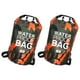 thumbnail image 1 of 2x Bolsa Seca Impermeable, Bolsa Seca, Bolsa de Almacenamiento Ligera, Almacenamiento Resistente, Mochila Flotante, Bolsa Seca Portátil para Acampar,, 1 of 9