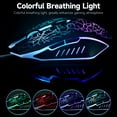 thumbnail image 4 of yeacher Wired Gaming Mouse Optical Mouse Game-level Engine Colorful Breathing Light 4-gear Adjustable DPI Ergonomic Mice White, 4 of 7