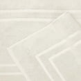 thumbnail image 6 of Feather & Stitch 2 Piece Towel Like Bath Mats (30x21 Inch) 100% Cotton Terry Bath Mat, Bathroom Shower Floor Mat [NOT A Bathroom Rug], Soft Absorbent Washable Mats- Ivory, 6 of 9