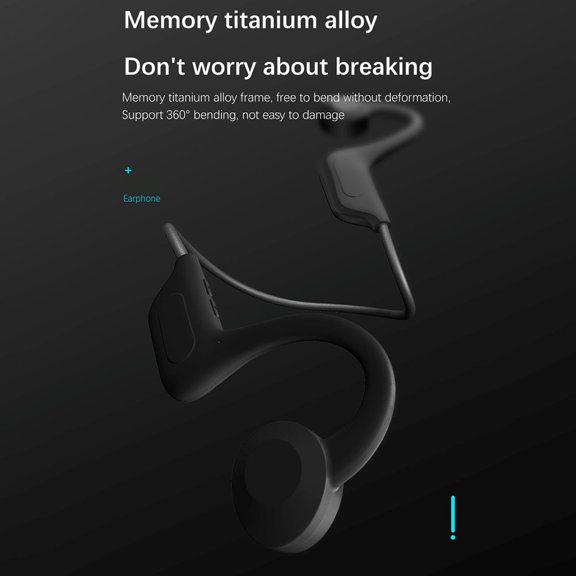 Auriculares deportivos, auriculares inalámbricos de conducción ósea, auriculares inalámbricos deportivos, auriculares abiertos, integración perfecta