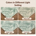 thumbnail image 7 of Design&I 8'x10' Washable Area Rug Dinosaur Understated Dino Stem Asymmetrical Covering Decorations for Dining Room, Large Office, Lounge, Snag-Free, 7 of 7