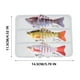 thumbnail image 3 of Señuelos de pesca para lubina, trucha y superficie (juego de 3), swimbaits multiarticulados, señuelos biónicos de hundimiento lento, señuelos de pesca realistas para lubina de agua dulce y salada., 3 of 9