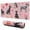 Schnauzer Dogs, variant on Long Mouse Pads for Desk,Schnauzer and Pioneer Flower Desk Mats on Top Of Desks, Desk Mouse Pad Extra Large with 3mm Non-Slip Base and Stitched Edge for Gaming,Office,Work,Home 31.5"x11.8"