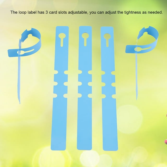 Hanging Flower Label, 100 PCS Hanging Seed Name Tag, Waterproof Seed Pots For Marking Greening Project Household