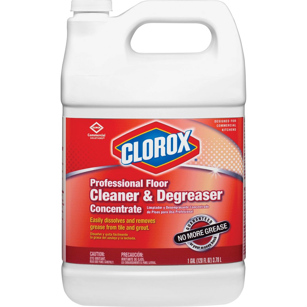 Clorox Professional Floor Cleaner & Degreaser Concentrate, Pleasant