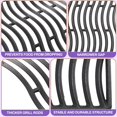 thumbnail image 4 of 2-Pack Cast Iron Grill Grates for Napoleon Prestige 500, PRO 500, LEX 485 – 17.75" x 13.1" (Each) – Heavy Duty Replacement Cooking Grids for Napoleon, 4 of 4