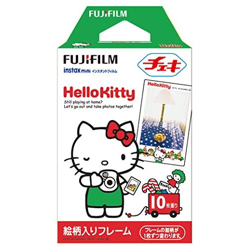 Fujifilm instax mini 8 instant film 2-PACK (20 Sheets) Value set For  Fujifilm Instax Mini 8 Cameras - Hello Kitty