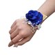 thumbnail image 1 of Pin para la muñeca con cuentas de hojas de oro, popular en Europa y América, ramillete de perlas y diamantes de imitación, para novia y novio, suministros para fiestas, 1 of 6