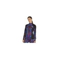 thumbnail image 1 of Fila Veste en Molleton à Fermeture Éclair 1/4 pour Femmes, Violet, Moyen, 1 of 1