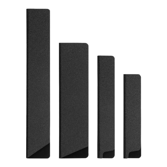 4Pack Set Knife Edge Guards ABS Knife Cover Sleeves Knife Blade Protector