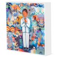 thumbnail image 3 of Dicksons Welcome to My Table First Communion Young Boy 4 x 4 Wood Wall Sign Plaque, 3 of 3